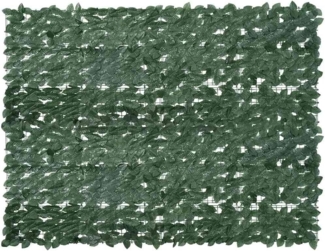 vidaXL Balkon-Sichtschutz mit Dunkelgrünen Blättern 200x150 cm 367842