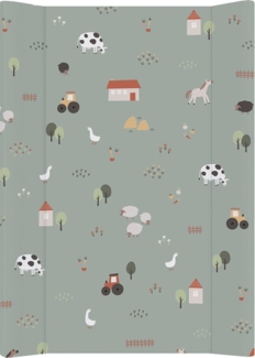 Rotho Babydesign Wickelauflage Keil (50x70 cm) Farmtiere