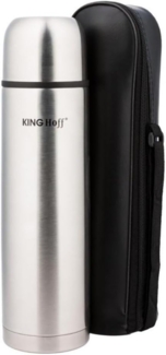 Kinghoff Kinghoff Stahlthermoskanne 1000 ml Click-clack 8586