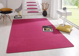 Kurzflor Teppich Fancy - 100x150x0,7cm