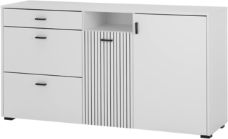 Sideboard Merced in weiß matt 150 cm