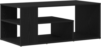 vidaXL Couchtisch Schwarze Eiche 100 x 50 x 40 cm Holzwerkstoff 862629
