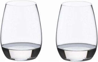 RIEDEL Spirituosenglas-Set, Für edle Brände wie Cognac oder Armagnac, 2-teilig, 235 ml, Kristallglas, O Wine Tumbler, 0414 60