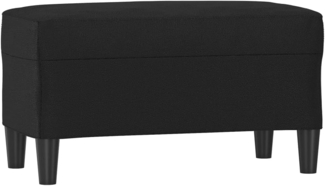 vidaXL Sitzbank Schwarz 70 x 35 x 41 cm Kunstleder [349391]