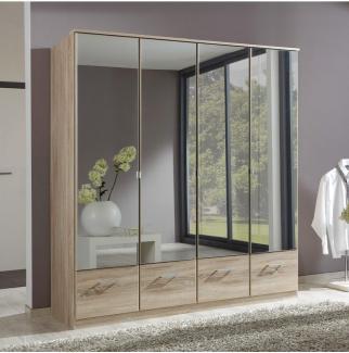 Kleiderschrank 'IMAGO' Schrank Schlafzimmerschrank Eiche Sägerau 180 cm