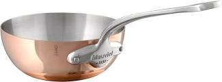 Mauviel Saute pan curved M'150S 3. 2 litres Copper/Steel