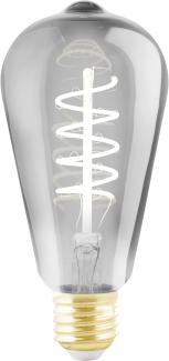 Eglo 110088 LED Filament Leuchtmittel E14 Decorative Spirale. 2cm Ø:6. 4cm dimmbar 2000K