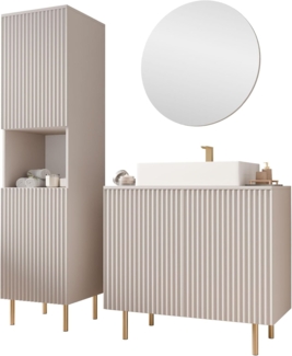 Badmöbel-Set Nohes III (Farbe: Cashmere)