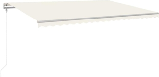 Gelenkarmmarkise Automatisch 500x300 cm Creme