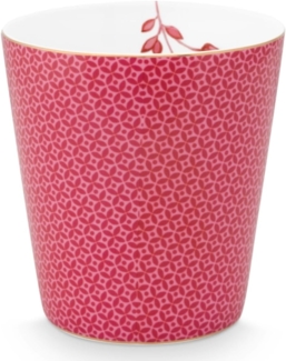 Pip Studio Becher Royal Tiles Dark Pink (Mittel) 51.002.383