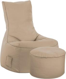 Magma Heimtex Sitzsack Scuba Swing Sitzmodell beige