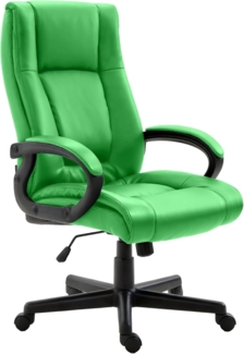 CLP Bürostuhl XL Sparta Kunstleder drehbar und höhenverstellbar,grün