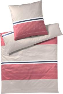 Bettwäsche JOOP! Comfort Satin Bettwäsche Fit 4091-1 Coral natur beige 135x200, JOOP!, 2 teilig