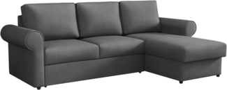 Ecksofa Usero, Farbe: Kronos 22