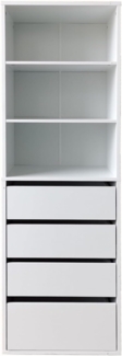 HTI-Line Kommode Kommode Nina XXL (Stück, 1 St, 1x Kommode Nina), Anrichte Sideboard Schrank