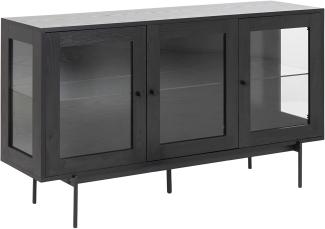 Angus Sideboard Kommode Konsolentisch Wohnzimmer Gästezimmer schwarz Möbel