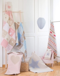 FUSSENEGGER Babydecke Stern