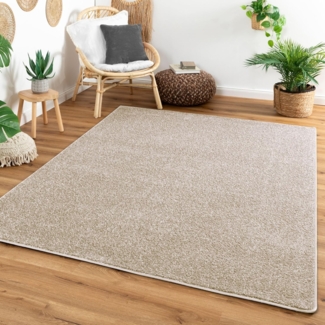 Designerteppich Cambridge, Farbe: beige, Größe: 100x200 cm
