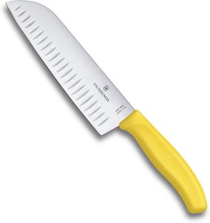 Victorinox Swiss Classic Santokumesser 17cm gelb