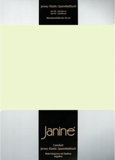 Janine Jersey Elastic Spannbetttuch|180x200 cm - 200x220 cm| limoneJanine Jersey Elastic Spannbetttuch