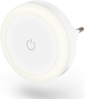 Hama Touch Switch Stecker-Nachtlicht Weiß Universal Berührung LED 50000 h