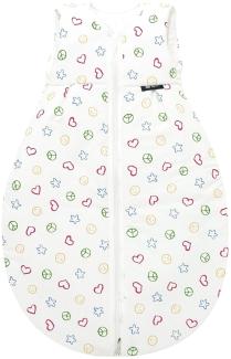 Set Alvi Schlafsack Baby Mäxchen Light & Windel Kinderhaus Blaubaer I Kinder-Schlafsack ärmellos I Sommerschlafsack I Alvi Außensack