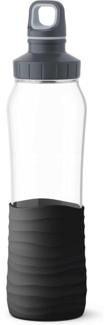 Emsa Drink2Go Glas 0,7 L Schwarz