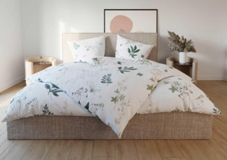 Mako Satin Bettwäsche Wildflowers 140x200 + 70x90