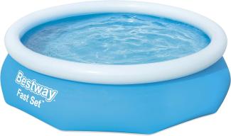 Bestway Fast Set Pool Swimmingpool Rund Schnellaufbau 305 x 76 cm