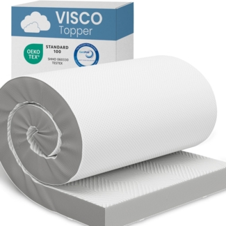 ELONEO Visco Topper Matratzenauflage 160 x 200 x 8 cm