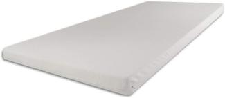 SW Bedding H3 Topper Matratzenauflage Kaltschaum 90 x 200 x 7 cm Bezug Medicare Boxspringbett Auflage - 30 Tage Probeschlafen
