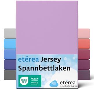 etérea Comfort Jersey Spannbettlaken Flieder 100x200 cm - 120x200 cm