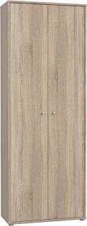 FORTE Tempra2 Kommode, Holzwerkstoff, Beige, 73,7 x 197,5 x 34,8 cm