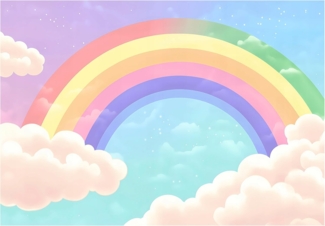 Wallarena Fototapete Kinderzimmer Regenbogen Rosa Himmel Mädchen Vlies Tapete Wandtapete, Glatt Vlies Washable, Regenbogen, Kinder, Himmel, Märchenregenbogen, (Packung, 7 St, Vlies Fototapete), Vliestapete bunt rosa Kinderzimmer Tapete + Kleister Motiv...