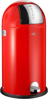 Wesco 'Kickboy' Mülleimer, rot, 40 L