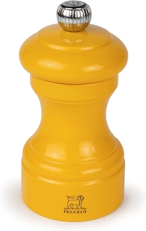Peugeot Bistro Pfeffermühle 10 cm Safrangelb lackiertes Holz