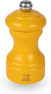 Peugeot Bistro Pfeffermühle 10 cm Safrangelb lackiertes Holz