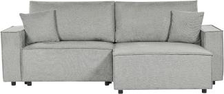 Ecksofa KARILA Grau Linksseitig