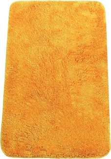 Brandsseller Badematte 70x120 cm Badteppich Badvorleger Badezimmerteppich Duschvorleger Orange