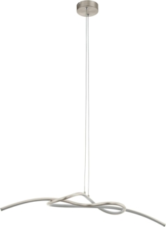 Eglo 97938 LED Pendelleuchte NOVAFELTRIA nickel-matt weiß L:90cm B:20cm H:150cm
