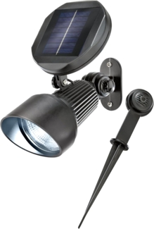 Solar-Gartenstrahler Esotec Spotlight, LED Kaltweiß