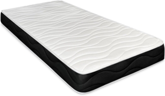 DUÉRMETE ONLINE Visco Fresh Wendematratze (Winter-Sommer), Polyurethan Memory-Schaum Polyester, weiß, 105x180