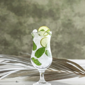 LAV Cocktailgläser 6-teiliges Set aus Glas 460ml Kapazität 195mm Höhe FST593