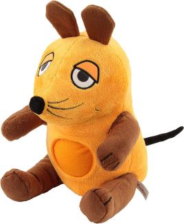 ANSMANN LED Nachtlicht Maus Kuscheltier inkl Batterien - Die Sendung mit der Maus - Einschlafhilfe zum Kuscheln mit Musik Funktion - Kuschelweiches 2in1 Plüschtier für Baby & Kind im Kinderzimmer