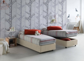 Dmora - Kommode Mirco, moderner Multifunktionseingang, Mehrzweckschrank für die Eingangshalle, 100 % Made in Italy, 120 x 45 x 46 cm, glänzendes Weiß und Ahorn,