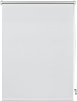 Deco Company Rollo mit Thermo-Rückseite zum Klemmen, Verdunklungsrollo ohne Bohren, Höchste Lichtreflexion, Hitzeschutz, Energiesparend, Weiß, 65 x 150 cm (BxH)