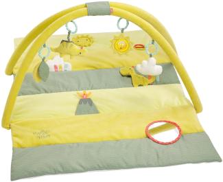 Fehn 3-D-Activity-Decke Happy Dino mit Spielbogen ab 0+ Monaten