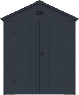 Vente-unique - Gartenhaus - Harz - Anthrazitgrau - 5,32 m² - CESIO