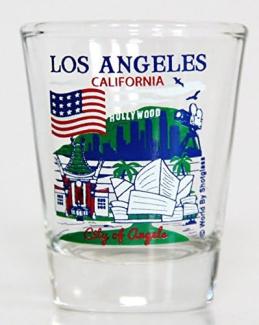 Los Angeles California Great American Cities Collection Shot Glass by World By Shotglass