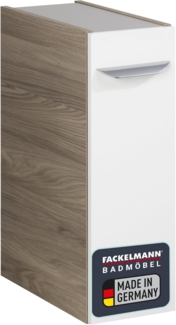 Fackelmann LUXOR Unterschrank 20 cm, Braun hell/Weiß, rechts